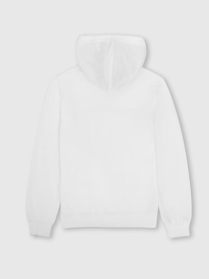 Basic Hoodie With Print image number 7